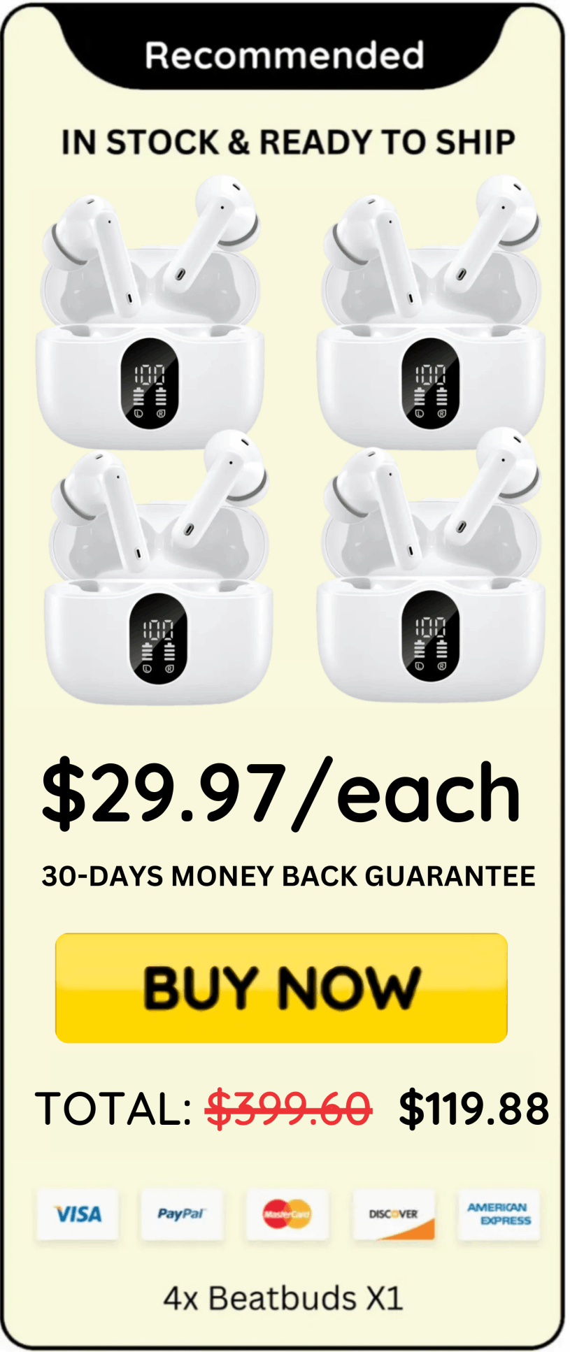 Beatbuds X1 offer price