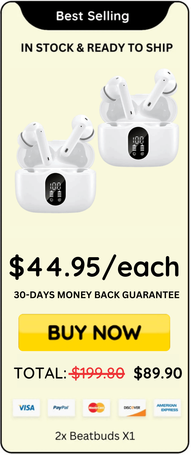 Beatbuds X1 offer price